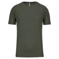 Heren Sportshirt Proact PA438 DARK KHAKI